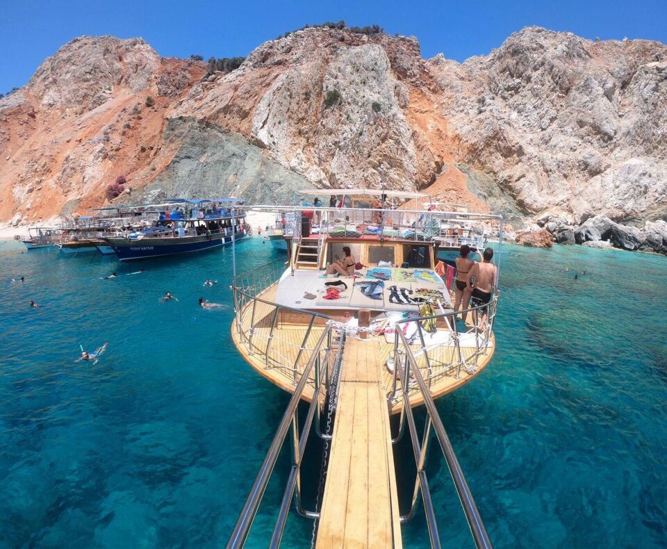 Kemer Çıkışlı Adrasan - Sulu Ada Yat Turu