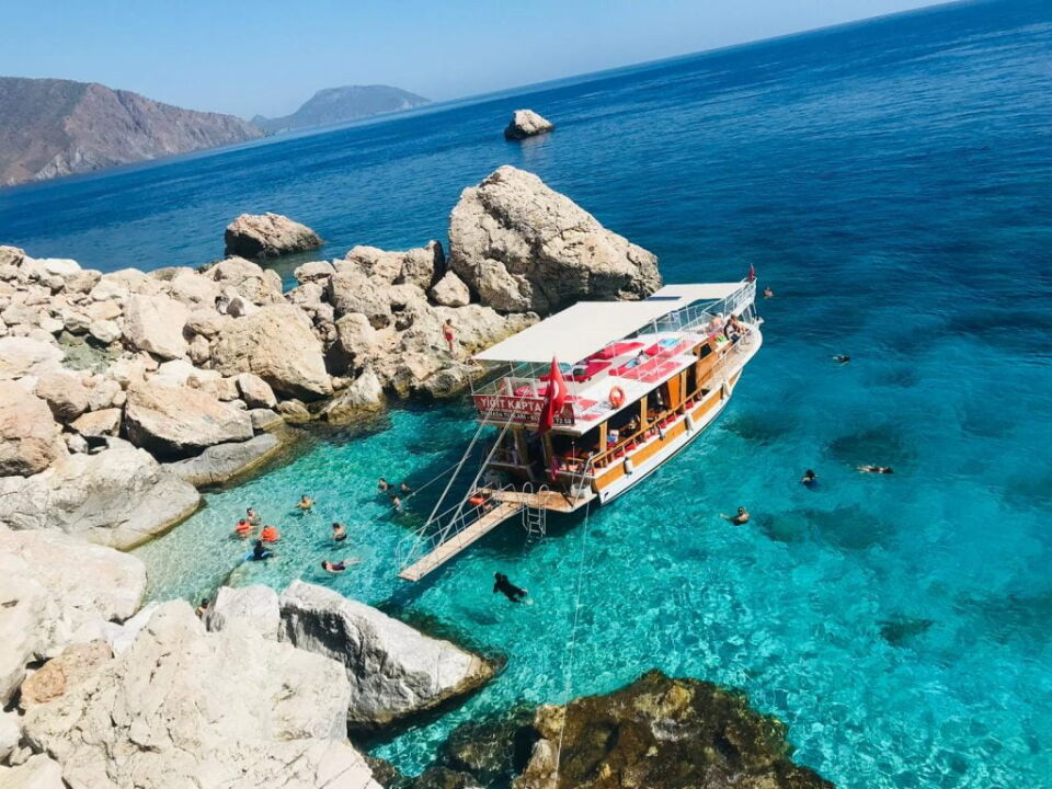 Kemer Çıkışlı Adrasan - Sulu Ada Yat Turu
