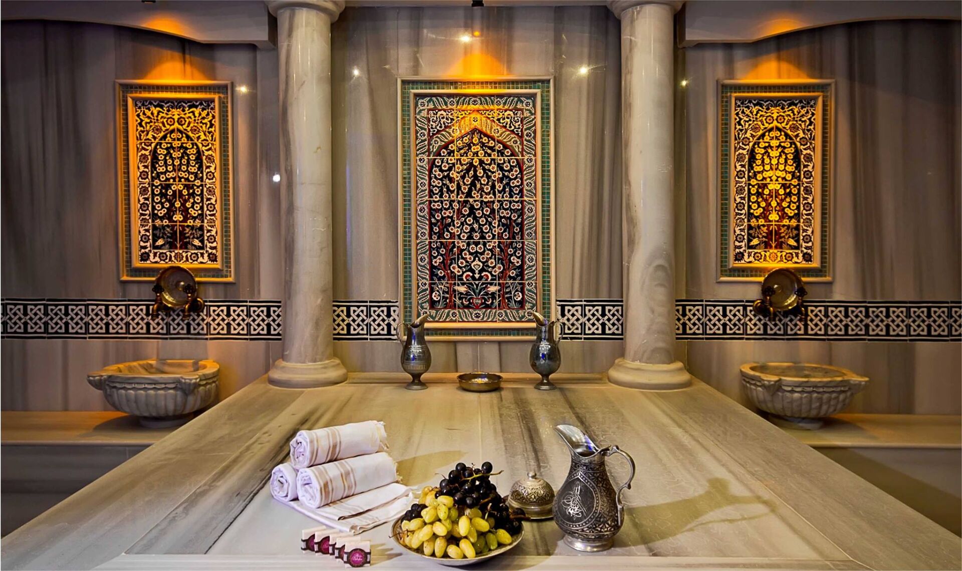 Kemer Çıkışlı Hamam Paketi - Vip