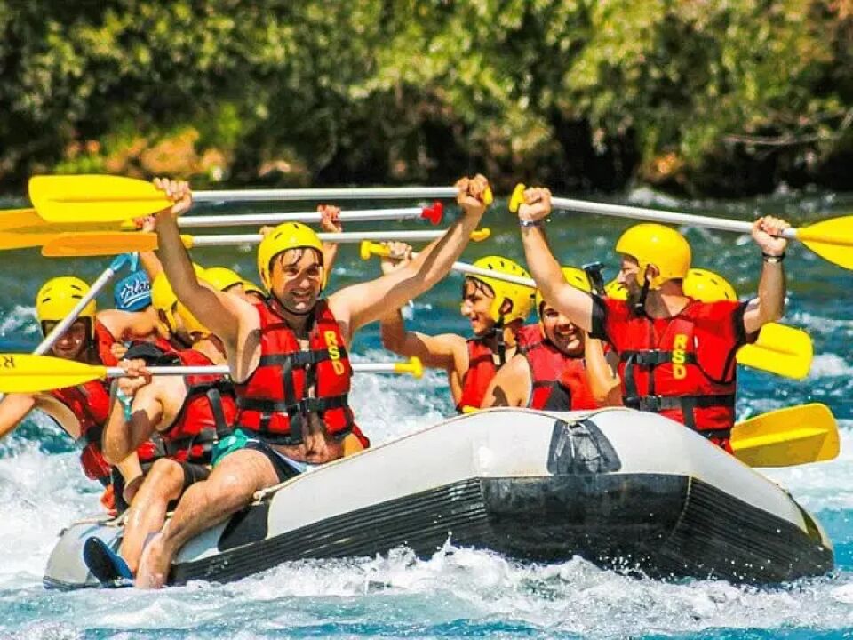 Kemer Çıkışlı Rafting - Zip Line - Buggy Safari (3+1)