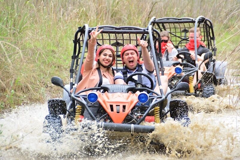 Kemer Çıkışlı Rafting - Zip Line - Buggy Safari (3+1)