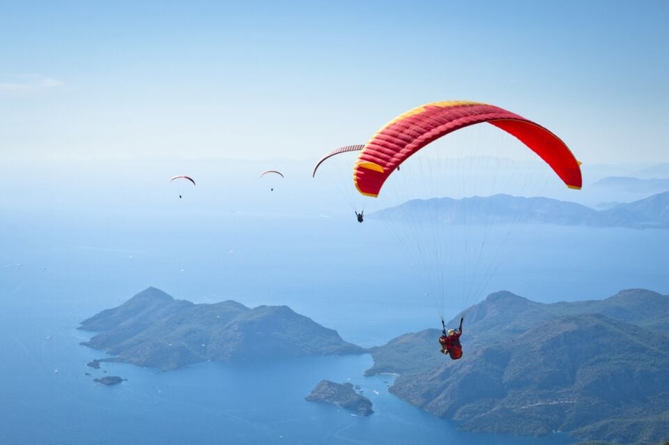 Kemer Çıkışlı Alanya'dan Paraşütle Uçuş Turu